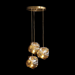 Ice Verre Suspension Luminaire Design