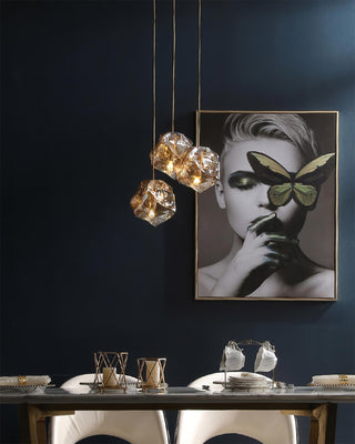 Zionis Laiton Luxueux Pendentif Lampe