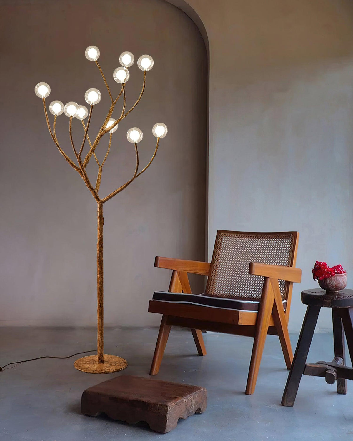 Nue Lampadaire en Résine