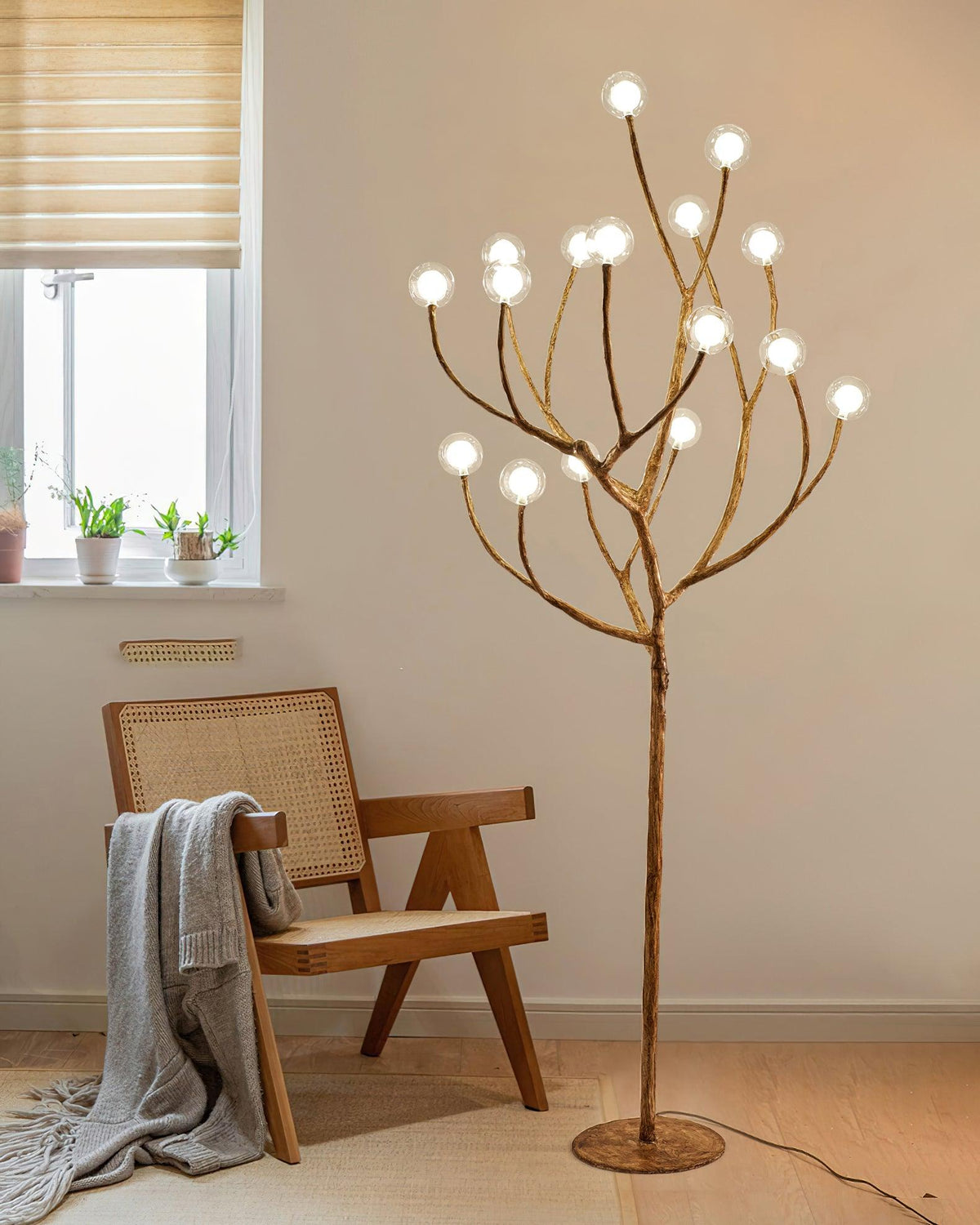 Nue Lampadaire en Résine