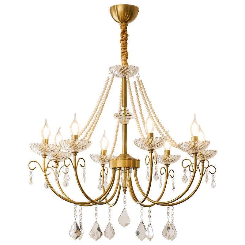 Soriana Lustre Perle Cristal Élégant Classique