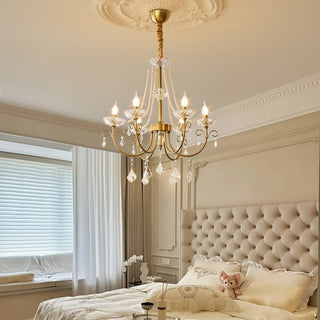 Lustra Lustre Perle Cristal Élégant Classique