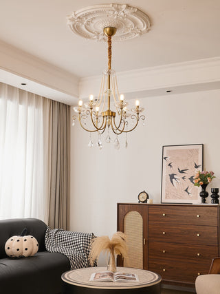 Lustra Lustre Perle Cristal Élégant Classique