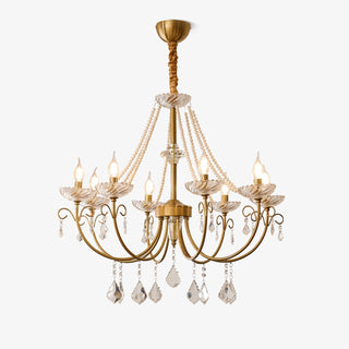 Lustra Lustre Perle Cristal Élégant Classique