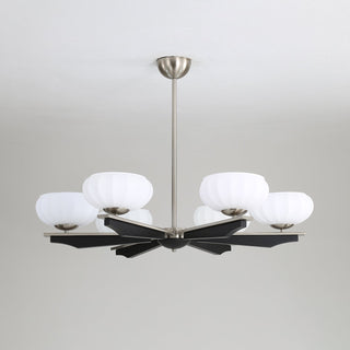 Uzoror Lustre Vintage Traditionnel Élégant en Bois-Luire