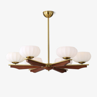Uzoror Lustre Vintage Traditionnel Élégant en Bois-Luire