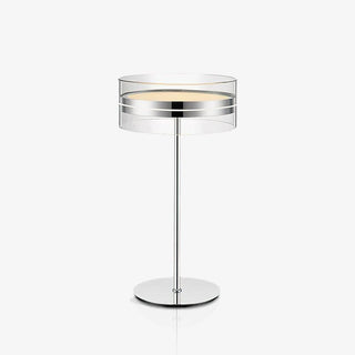 Lioreette Lampe de Table en Chrome Et Verre
