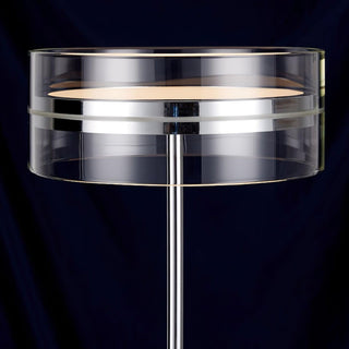 Lioreette Lampe de Table en Chrome Et Verre