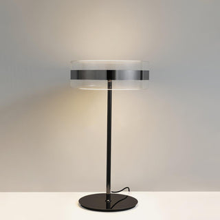 Lioreette Lampe de Table en Chrome Et Verre