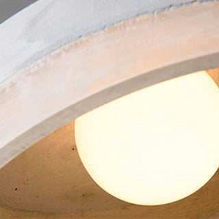 Avi Industriel LED Suspension Ciment/Résine Bar Salle À Manger