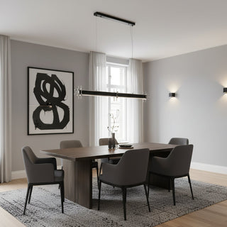 Industrial Axis Linear Pendant Lamp-Neutral Decor