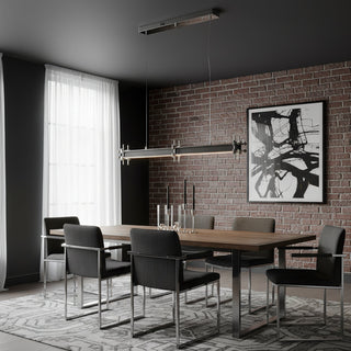 Industrial Axis Linear Pendant Lamp-Neutral Decor