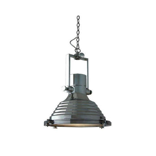 Solara Lampe Suspendue en Laiton Industrielle