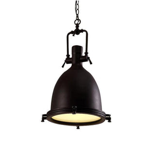 Solara Lampe Suspendue en Laiton Industrielle