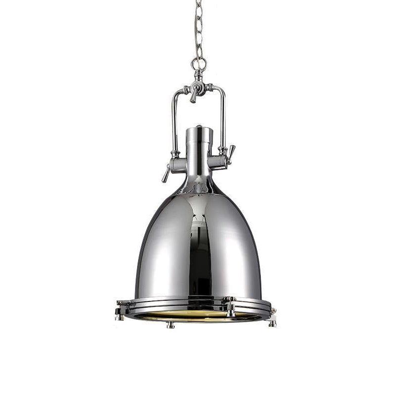 Alvora Lampe Suspendue en Laiton Industrielle