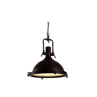 Solara Lampe Suspendue en Laiton Industrielle
