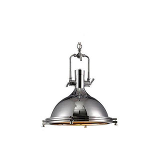 Solara Lampe Suspendue en Laiton Industrielle