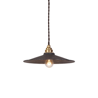 Zotheira Suspension Métal Plat Industriel Vintage