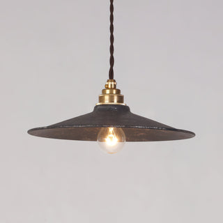Zotheira Suspension Métal Plat Industriel Vintage