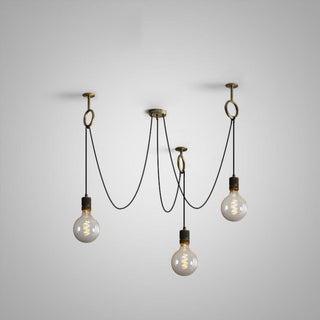 Lustra Lustre Industrial Spider Bulb Hanging-Luire