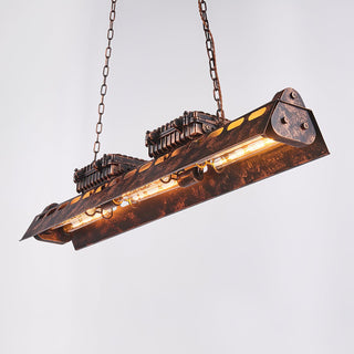Lustra Lustre Cadre Rectangulaire Industriel-Luire