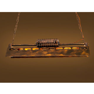 Lustra Lustre Cadre Rectangulaire Industriel-Luire