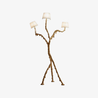 Dendria Lampadaire à Trois Bras Sculptural