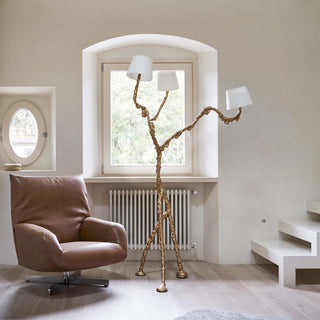 Dendria Lampadaire à Trois Bras Sculptural