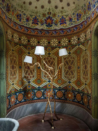 Dendria Lampadaire à Trois Bras Sculptural