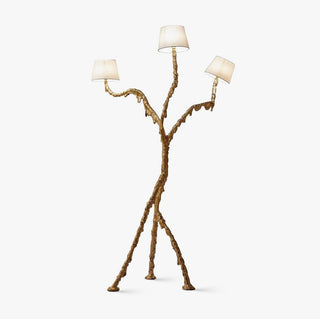 Dendria Lampadaire à Trois Bras Sculptural