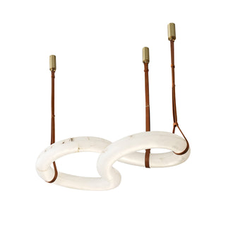 Althaen Lustre Albâtre Marron Luxe Postmoderne