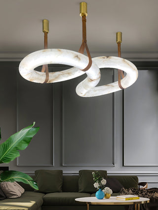 Althaen Lustre Albâtre Marron Luxe Postmoderne