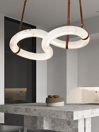 Althaen Lustre Albâtre Marron Luxe Postmoderne