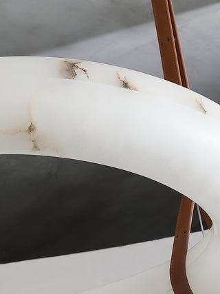 Althaen Lustre Albâtre Marron Luxe Postmoderne