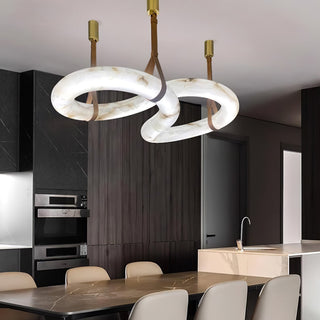Althaen Lustre Albâtre Marron Luxe Postmoderne