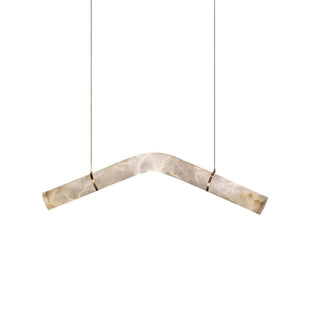 Utalyra Suspension en Albâtre Courbée