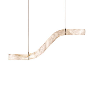 Utalyra Suspension en Albâtre Courbée