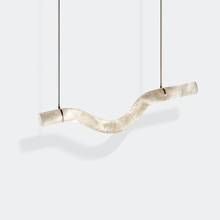 Utalyra Suspension en Albâtre Courbée