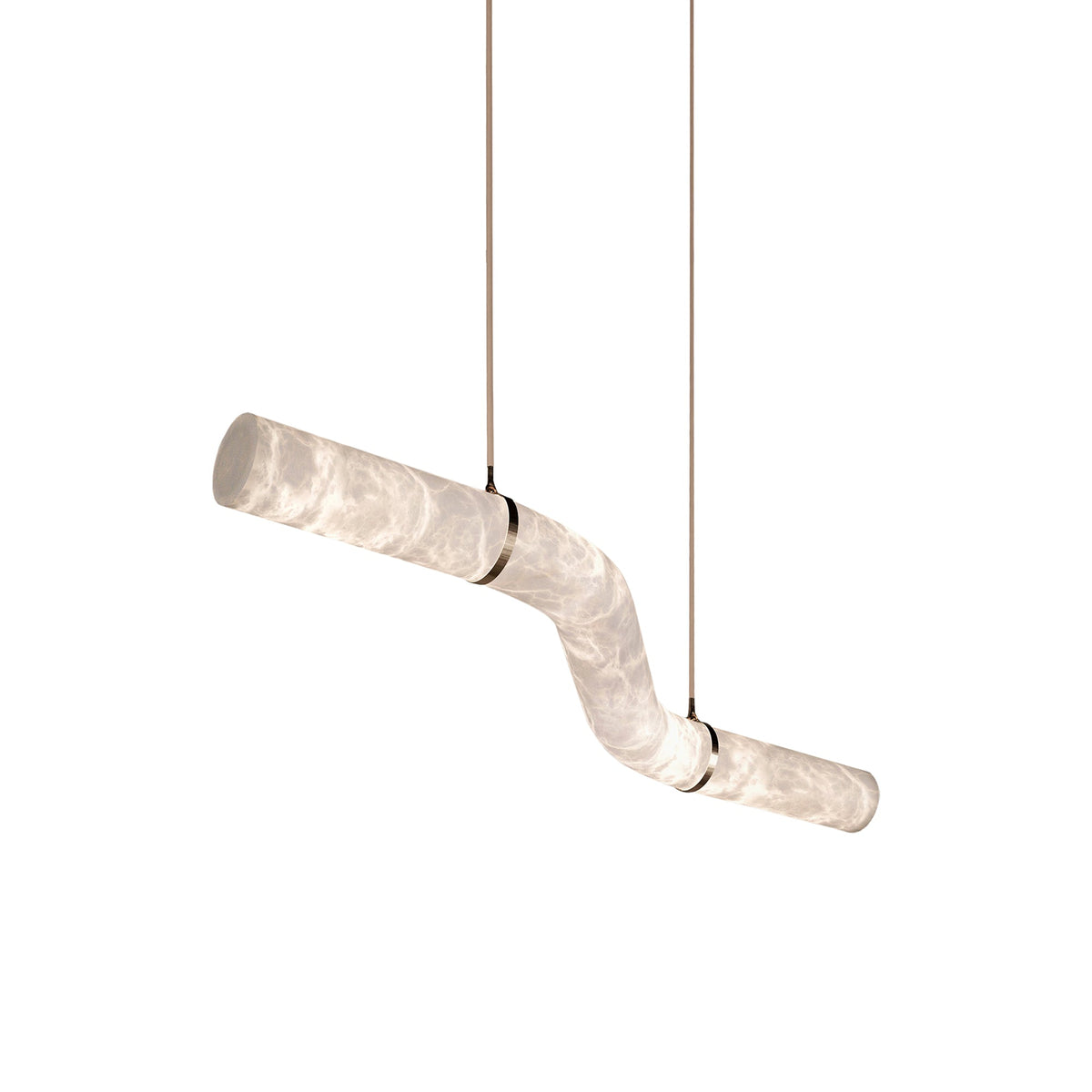 Utalyra Suspension en Albâtre Courbée