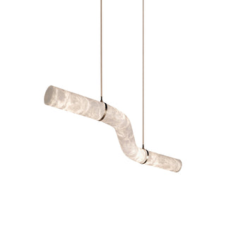 Utalyra Suspension en Albâtre Courbée
