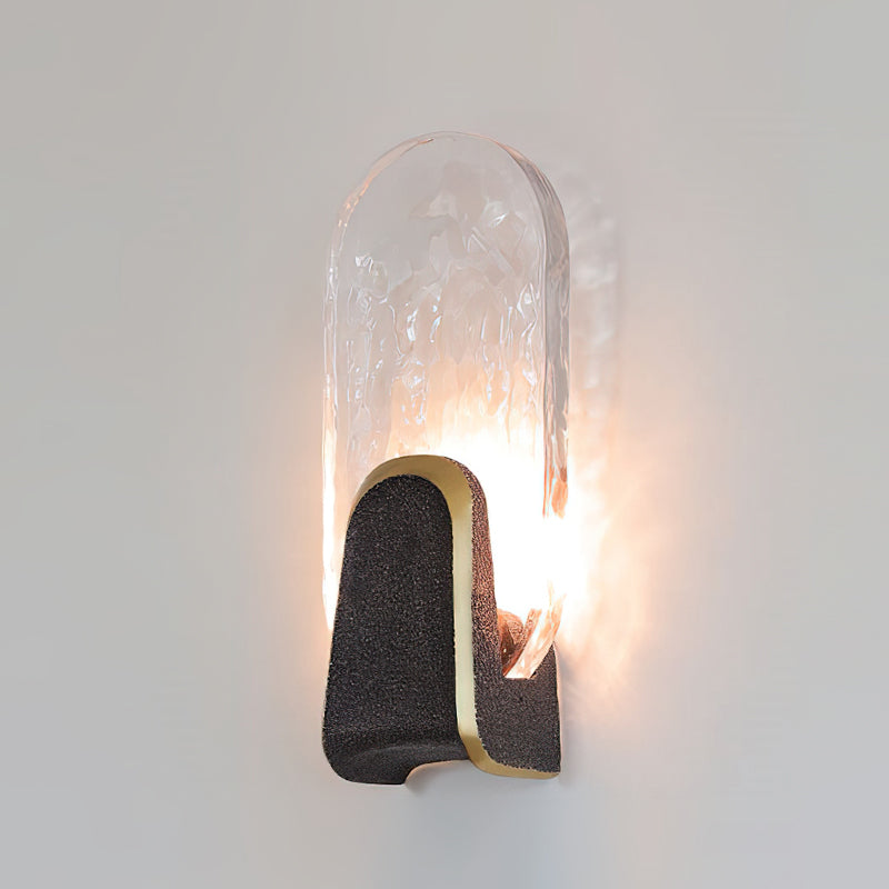 Comparison of the different glass finishes: clear, amber, and smoky gray.