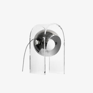 Tynza Lampe de Table en Acier Futuriste