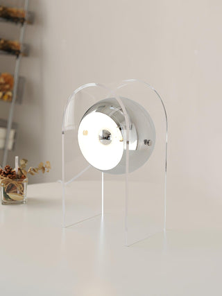 Tynza Lampe de Table en Acier Futuriste