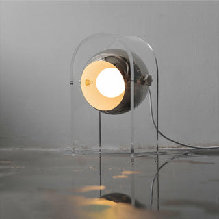 Tynza Lampe de Table en Acier Futuriste