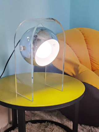 Tynza Lampe de Table en Acier Futuriste