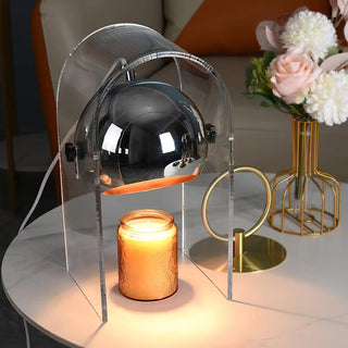 Tynza Lampe de Table en Acier Futuriste