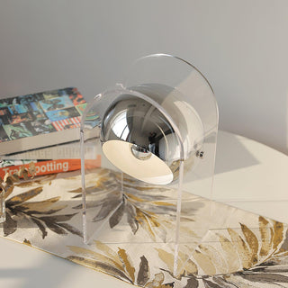 Tynza Lampe de Table en Acier Futuriste