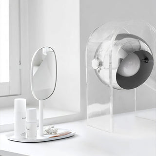 Tynza Lampe de Table en Acier Futuriste