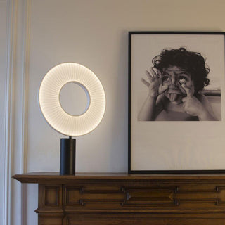 Levara Lampe de Table en Tissu