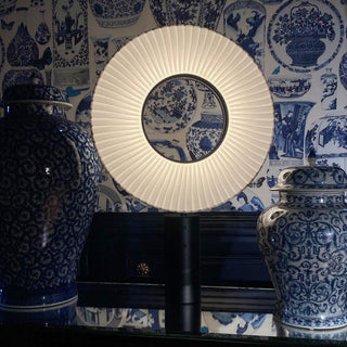 Levara Lampe de Table en Tissu